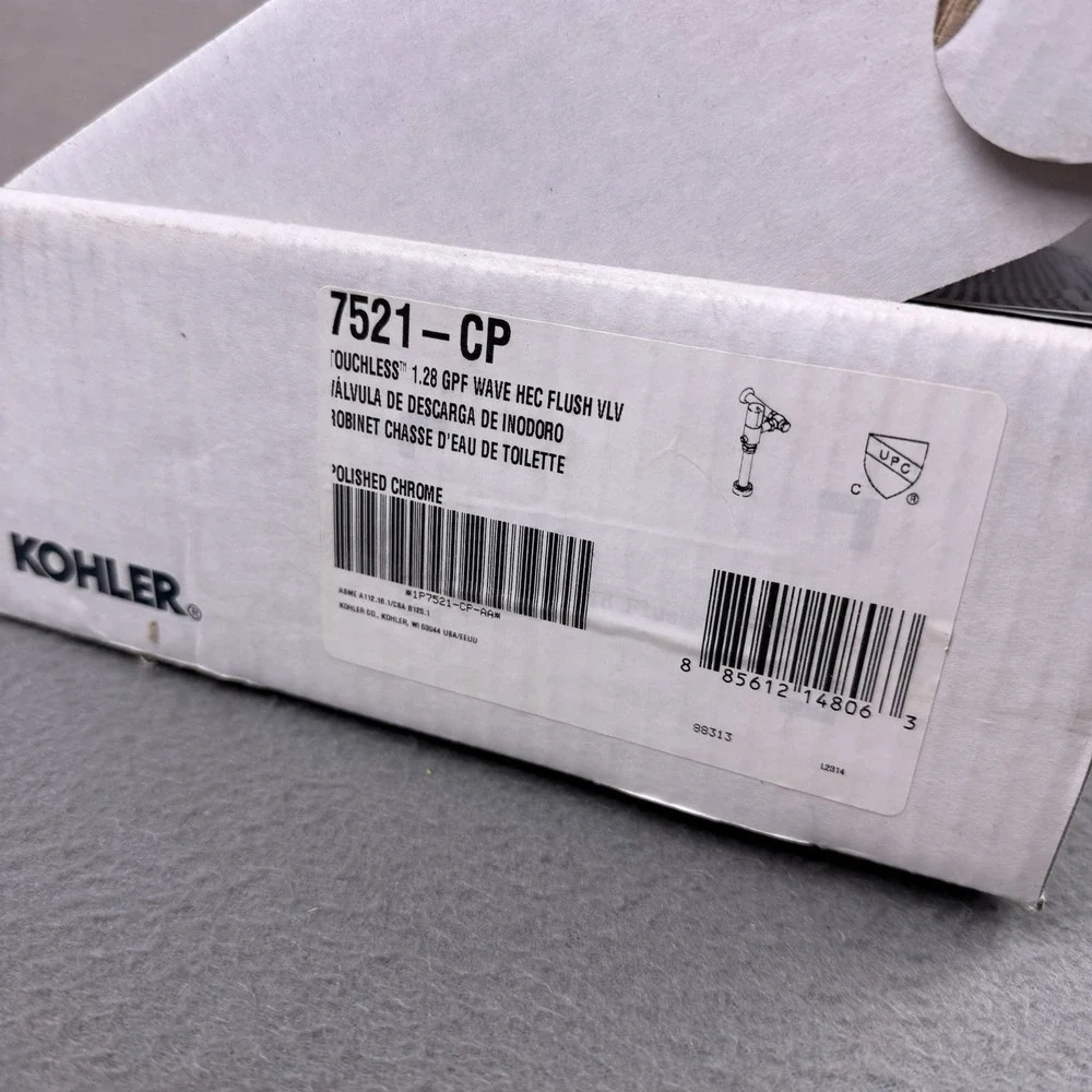 Commercial Toilet/Urinal Flush Valve (Touchless) 7521-CP NOS READ - Picture 3 of 4